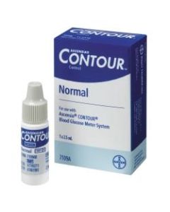 Bayer Contour Normal Control Solution, Low, 2.5 mL