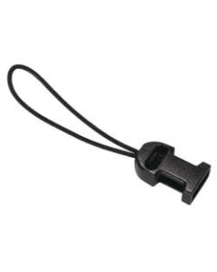 Ergodyne Squids 3133 Scanner Lanyard Loop Attachments, 3in, Black, Pack Of 10 Attachments