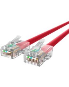 Belkin Cat.6 UTP Patch Cable - RJ-45 Male Network - RJ-45 Male Network - 25ft - Red