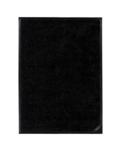 M+A Matting Colorstar Plush Floor Mat, 24in x 36in, Plush Black