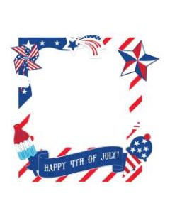Amscan Patriotic Customizable 15-Piece Giant Photo Frame, 35in x 30in