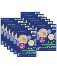 Pacon Art1st Drawing Paper, 9in x 12in, 70 Lb, Manila, 50 Sheets Per Pack, Case Of 12 Packs