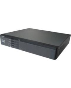 Cisco 867VAE Integrated Service Router - DSL - 5 Ports - 4 RJ-45 Port(s) - Management Port - 256 MB - Fast Ethernet - ADSL - 1U - Rack-mountable - 1 Year