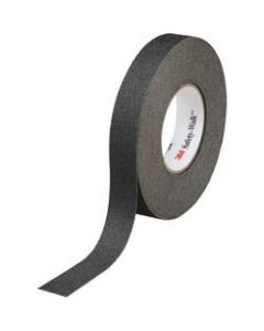 3M 610 Safety-Walk Tape, 3in Core, 1in x 60ft, Black, Pack Of 4