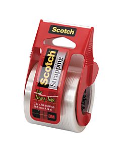 Scotch Strapping Tape With Dispenser, 2in x 10 Yd.