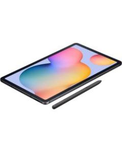 Samsung Galaxy Tab S6 Lite SM-P610 Tablet - 10.4in - Cortex A73 Quad-core 2.30 GHz + Cortex A53 Quad-core 1.70 GHz - 4 GB RAM - 128 GB Storage - Android 10 - Oxford Gray - Samsung Exynos 9611 SoC microSDXC Supported - 2000 x 1200 - 5 Megapixel Front Camer
