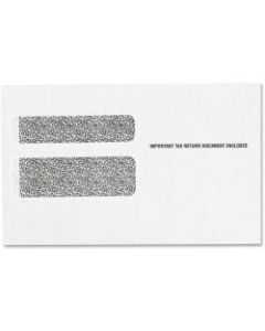 TOPS W-2 Form Laser Envelopes - Double Window - 9in Width x 5 5/8in Length - 24 lb - Wove - 50 / Pack - White