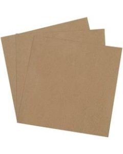 Office Depot Brand Chipboard Pads, 18in x 18in, 100% Recycled, Kraft, Case Of 250