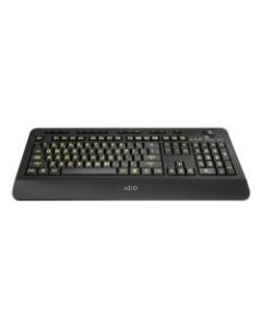 Azio KB506 Vision USB Keyboard, Black