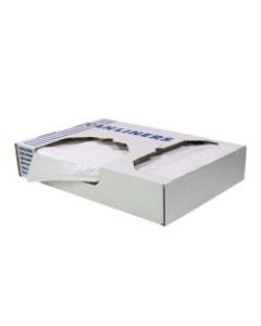 Heritage Low-Density Can Liners, 1.1-mil, 33 Gallons, 39in x 33in, Clear, Case Of 250 Liners
