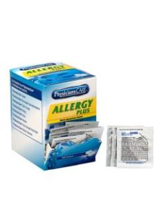 PhysiciansCare Allergy Medication, 2 Per Pack, Box Of 50 Packs