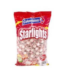 Colombina Peppermint Starlight Mints, 5-Lb Bag