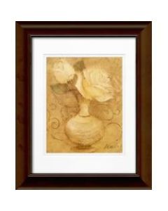 Timeless Frames Katrina Framed Floral Artwork, 11in x 14in, Brown, Mini Bouquet IV