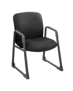 Safco Uber Fabric Guest Chair, Black