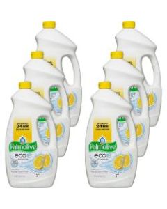 Palmolive eco+ Dishwashing Detergent, 75 Oz Bottle, Case Of 6