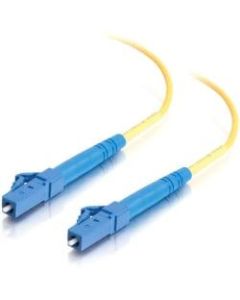 C2G-10m LC-LC 9/125 OS1 Simplex Singlemode Fiber Optic Cable (Plenum-Rated) - Yellow - 10m LC-LC 9/125 Simplex Single Mode OS2 Fiber Cable - Plenum CMP-Rated - Yellow - 33ft