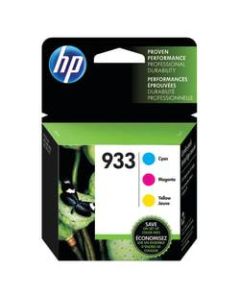 HP 933 Tricolor Original Ink Cartridges Pack Of 3, N9H56FN