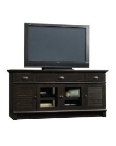 Sauder Harbor View Credenza For 70in TVs, Antiqued Paint