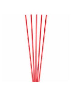 Goldmax Slim Plastic Sip N Stir Sticks, 5 1/4in, Red, Pack Of 10,000