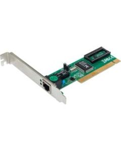 Intellinet 10/100 PCI Network Card - Supports 10/100 speeds over network cable and Includes low profile 8 cm bracket.