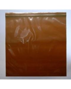 Elkay Plastics Zipper Lock Bags, 3mil, Amber, 6in x 8in, Box Of 1,000