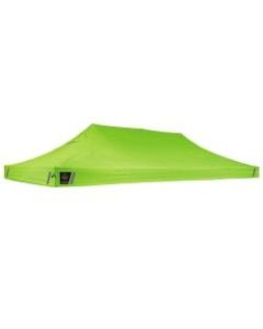Ergodyne SHAX 6015C Replacement Pop-Up Tent Canopy, 10ft x 20ft, Lime