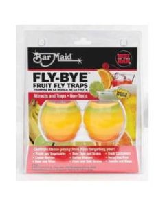 Bar Maid Fruit Fly Traps, 10 Oz, Pack Of 2 Traps