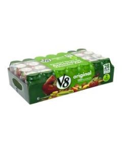 V8 Original Vegetable Juice, 11.5 Oz, Pack Of 28 Cans