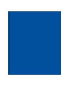 Office Depot Brand 2-Pocket Paper Folder with Prongs, Letter Size, Blue