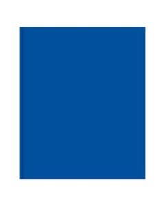 Office Depot Brand 2-Pocket Paper Folder with Prongs, Letter Size, Blue