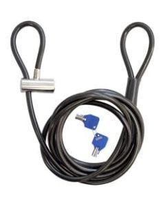 Codi Adjustable Loop Key Cable Lock - Galvanized Steel, Steel - 6 ft