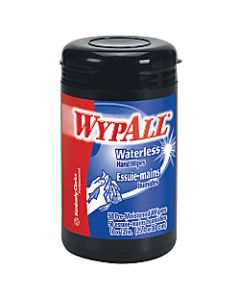 Wypall Heavy-Duty Waterless Hand Wipes, Orange Scent, 12in x 10 1/2in, Tub Of 50