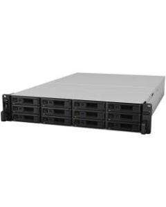 Synology RackStation RS3621RPxs SAN/NAS Storage System - Intel Xeon D-1531 -  2.20 GHz - 12 x HDD Supported - 0 x HDD Installed - 12 x SSD Supported - 0 x SSD Installed - 8 GB RAM - Serial ATA Controller