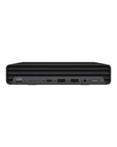 HP EliteDesk 800 G6 - Mini desktop - Core i7 10700T / 2 GHz - vPro - RAM 16 GB - SSD 128 GB - NVMe, TLC - UHD Graphics 630 - GigE - WLAN: 802.11a/b/g/n/ac/ax, Bluetooth 5.1 - Win 10 IoT Enterprise 64-bit - monitor: none - keyboard: US