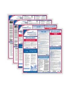 ComplyRight Federal/State Labor Law 1-Year Poster Service, Bilingual, California