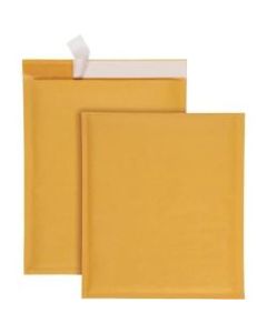 Quality Park Redi-Strip Bubble Mailers with Labels - Bubble - 9in Width x 12in Length - Peel & Seal - 10 / Box - Kraft