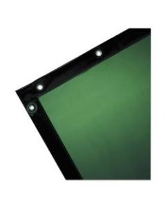 Wilson Industries Welding Curtain, 6ft x 6ft, Transparent Green