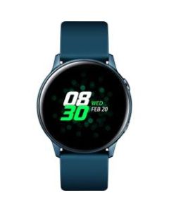 Samsung Galaxy Watch Active (40mm), Green (Bluetooth) - Wrist - Accelerometer, Barometer, Gyro Sensor, Health Sensor, Heart Rate Monitor, Ambient Light Sensor - Timer, Phone, Push Notification