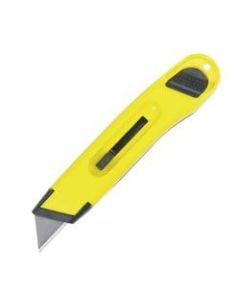 Stanley Bostich Plastic Retractable Utility Knife, 6in Blade , Yellow