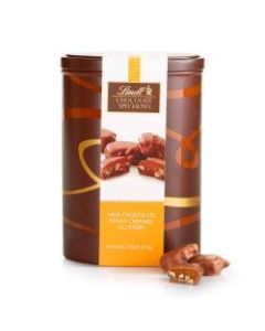 Lindt Milk Chocolate Pecan Caramel Cluster Gift Tin, 7.9 Oz