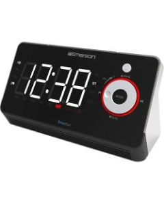 Emerson SmartSet ER100113 Clock Radio - 2 x Alarm - USB