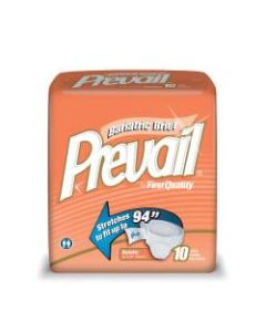 Prevail Specialty Size Briefs, Bariatric, Up to 94in, Box Of 10