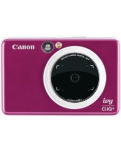 Canon IVY CLIQ+ Instant Digital Camera - Ruby Red - Autofocus