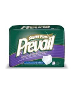 Prevail Protective Underwear-Super Plus, Sm-Md, 34in-46in, Green, Box Of 18
