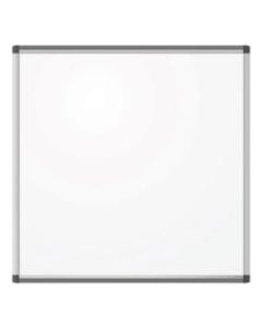 U Brands PINIT Magentic Dry-Erase Whiteboard, 36in x 36in, Aluminum Frame With Silver Finish