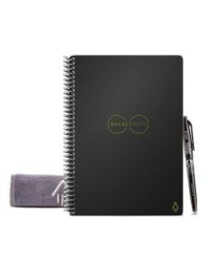 Rocketbook Core Executive Size Notebook, 6in x 8-7/8in, Dot Ruled, 36 Pages, Black