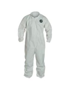DuPont ProShield NexGen Coveralls With Elastic Wrists And Ankles, 3XL, White, Pack Of 25