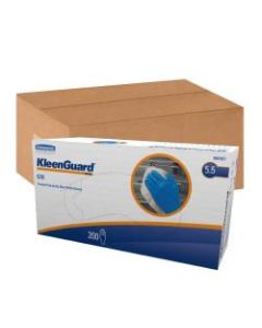 Kimberly-Clark KleenGuard G10 Powder-Free Nitrile Gloves, X-Large, Arctic Blue, 180 Per Pack, Case Of 10 Packs