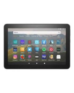 Amazon Fire HD 8 - 10th generation - tablet - Fire OS 7 - 32 GB - 8in IPS (1280 x 800) - microSD slot - black - with Special Offers