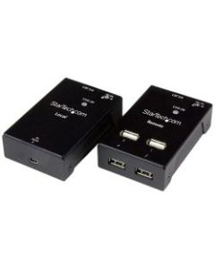 StarTech.com 4 Port USB 2.0-Over-Cat5-or-Cat6 Extender - up to 165ft (50m)